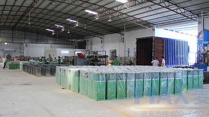 河源市機關(guān)單位果皮箱順利裝車，助力綠色辦公環(huán)境建設